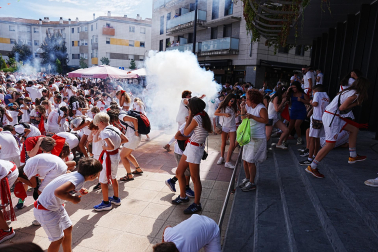 Varios heridos en el chupinazo de Noáin después de que tres cohetes cayesen a la plaza donde se congregaba la multitud