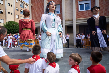Fotos del cohete de fiestas de Zizur Mayor