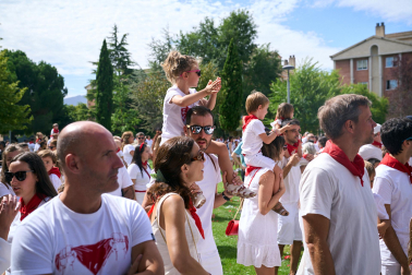 Fotos del cohete de fiestas de Zizur Mayor