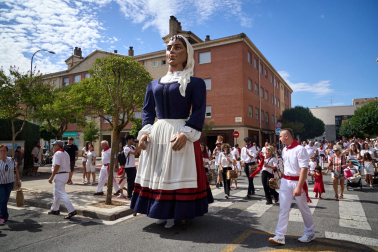 Fotos del cohete de fiestas de Zizur Mayor