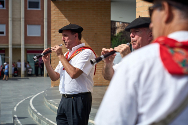 Fotos del cohete de fiestas de Zizur Mayor