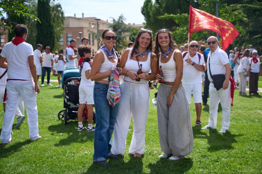 Fotos del cohete de fiestas de Zizur Mayor