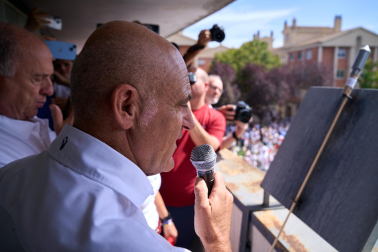 Fotos del cohete de fiestas de Zizur Mayor