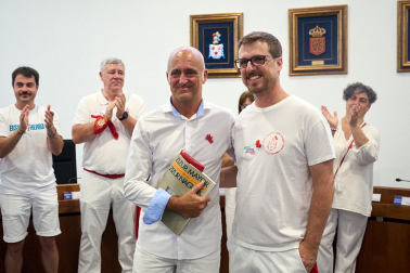 Fotos del cohete de fiestas de Zizur Mayor