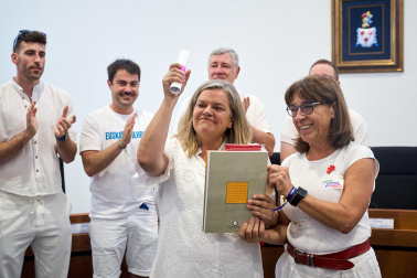 Fotos del cohete de fiestas de Zizur Mayor