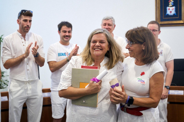Fotos del cohete de fiestas de Zizur Mayor