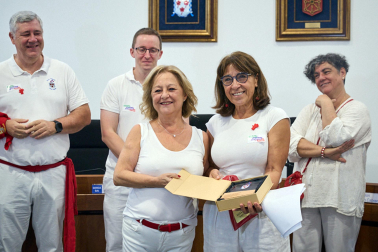 Fotos del cohete de fiestas de Zizur Mayor