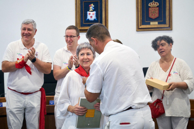 Fotos del cohete de fiestas de Zizur Mayor