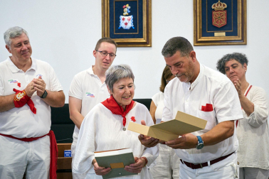 Fotos del cohete de fiestas de Zizur Mayor