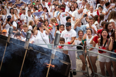 Fotos del cohete de fiestas de Berriozar 2026