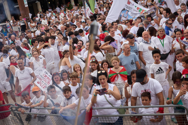 Fotos del cohete de fiestas de Berriozar 2026