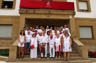 cohete de fiestas de Ayegui 2026.