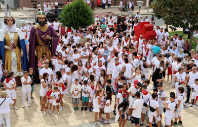cohete de fiestas de Ayegui 2026.