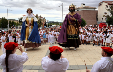 cohete de fiestas de Ayegui 2026.