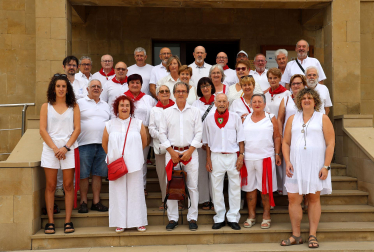 cohete de fiestas de Ayegui 2026.
