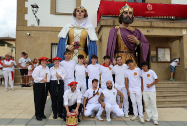 cohete de fiestas de Ayegui 2026.