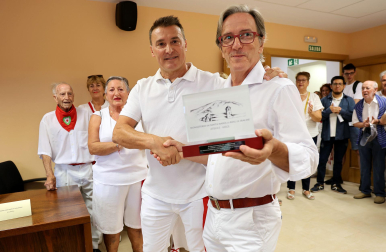 cohete de fiestas de Ayegui 2026.