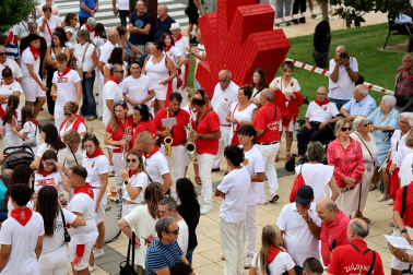 cohete de fiestas de Ayegui 2026.