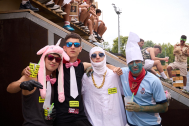 Foto del desfile de carrozas durante las fiestas de Noáin 2026