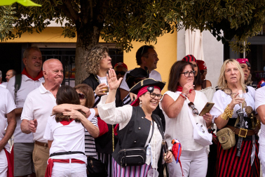 Foto del desfile de carrozas durante las fiestas de Noáin 2026