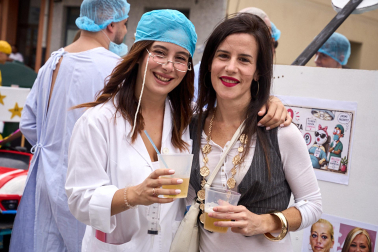 Foto del desfile de carrozas durante las fiestas de Noáin 2026