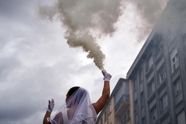 Foto del desfile de carrozas durante las fiestas de Noáin 2026
