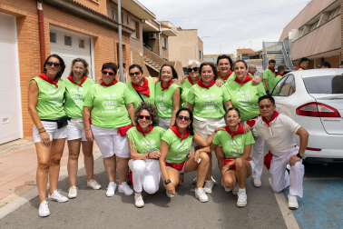 Foto de la celebración del Día de las Peñas en Ribaforada