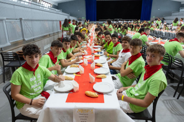 Foto de la celebración del Día de las Peñas en Ribaforada