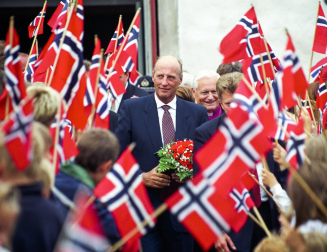 Fotos de la vida del rey Harald V de Noruega.