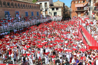Fotos del cohete de fiestas de Ablitas 2026