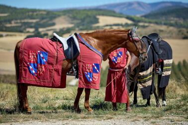 Fotos del inicio de las fiestas medievales en Artajona