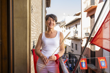 Fotos del cohete de fiestas de Lumbier 2026