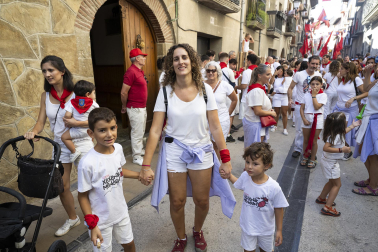 Fotos del cohete de fiestas de Lumbier 2026