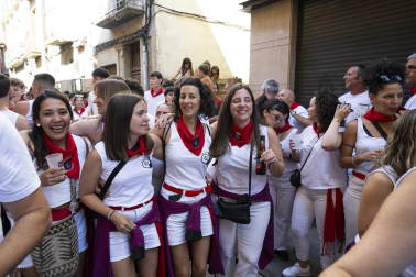 Fotos del cohete de fiestas de Lumbier 2026