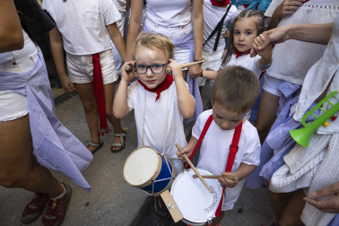 Fotos del cohete de fiestas de Lumbier 2026