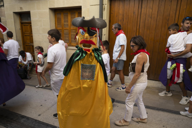 Fotos del cohete de fiestas de Lumbier 2026