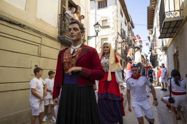 Fotos del cohete de fiestas de Lumbier 2026
