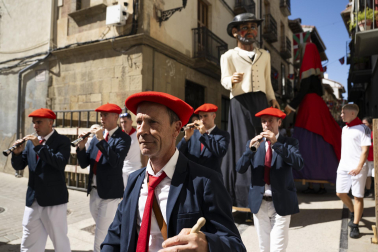 Fotos del cohete de fiestas de Lumbier 2026