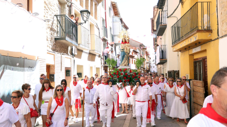 Fotos de la procesión de fiestas de Ablitas