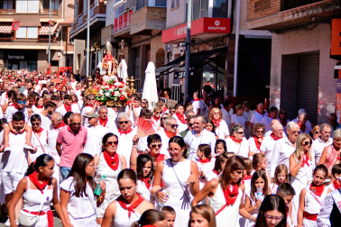 Fotos de la procesión de fiestas de Milagro