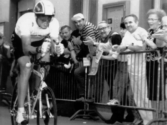Miguel Induráin, en la crono de San Sepolcro de 1992.