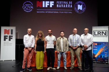 Foto de la presentación del Navarra International Film Festival