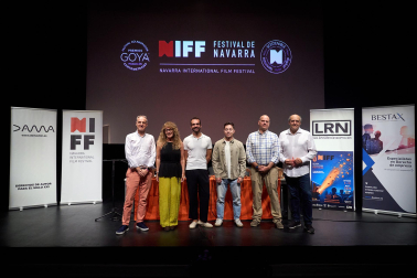 Foto de la presentación del Navarra International Film Festival