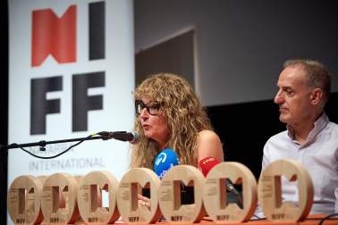 Foto de la presentación del Navarra International Film Festival