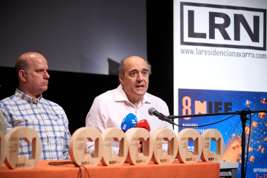 Foto de la presentación del Navarra International Film Festival