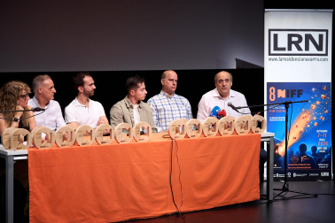 Foto de la presentación del Navarra International Film Festival