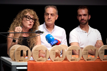 Foto de la presentación del Navarra International Film Festival