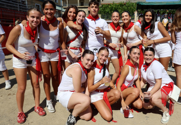Fotos del cohete de fiestas de Caparroso 2026