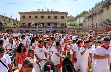 Fotos del cohete de fiestas de Caparroso 2026