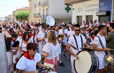 Fotos del cohete de fiestas de Caparroso 2026